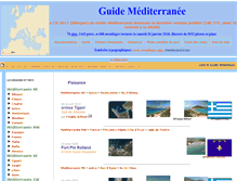 Tablet Screenshot of guidemediterranee.com